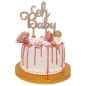 Preview: Cake Topper - Oh Baby - Rose Gold
